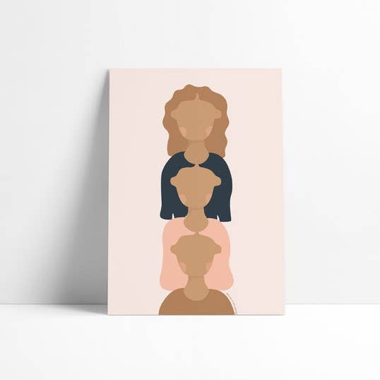 Totem femminile per la vendita all'ingrosso da parte di Maddy Ramsay Designs