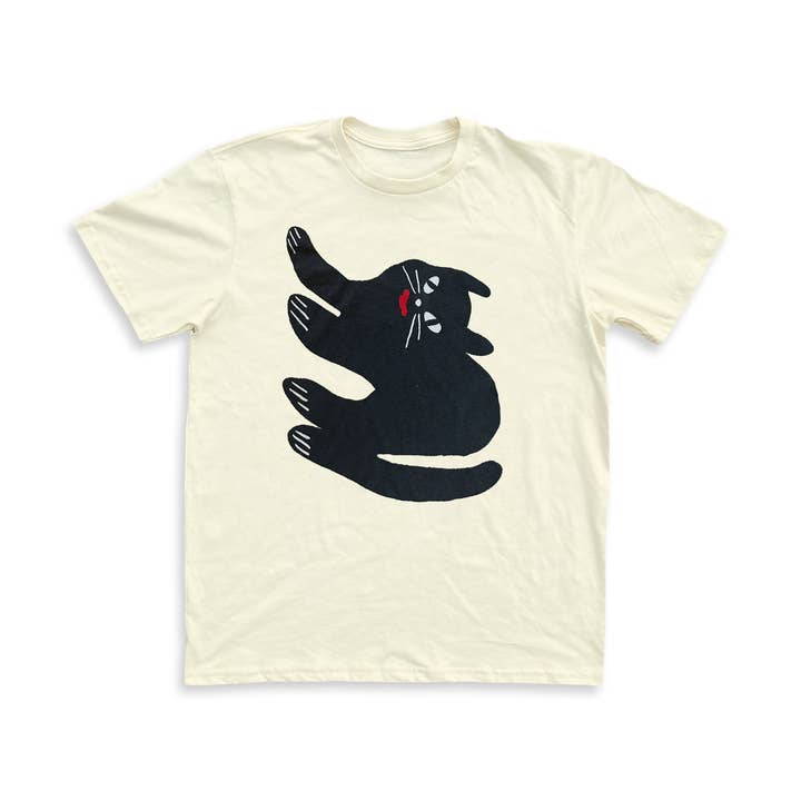 Camiseta de Gato Odin #3 - Camiseta Gráfica Unisex - Crema para venta al por mayor de yarrow goods