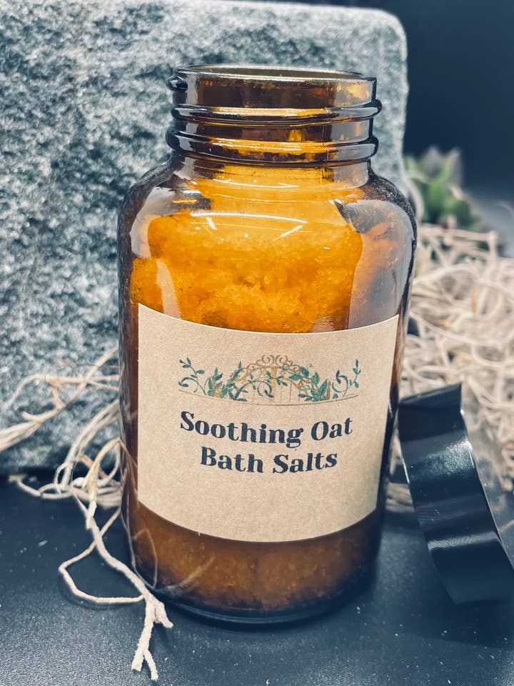 Soothing Oats Bath Salts for wholesale by Medieval Scents