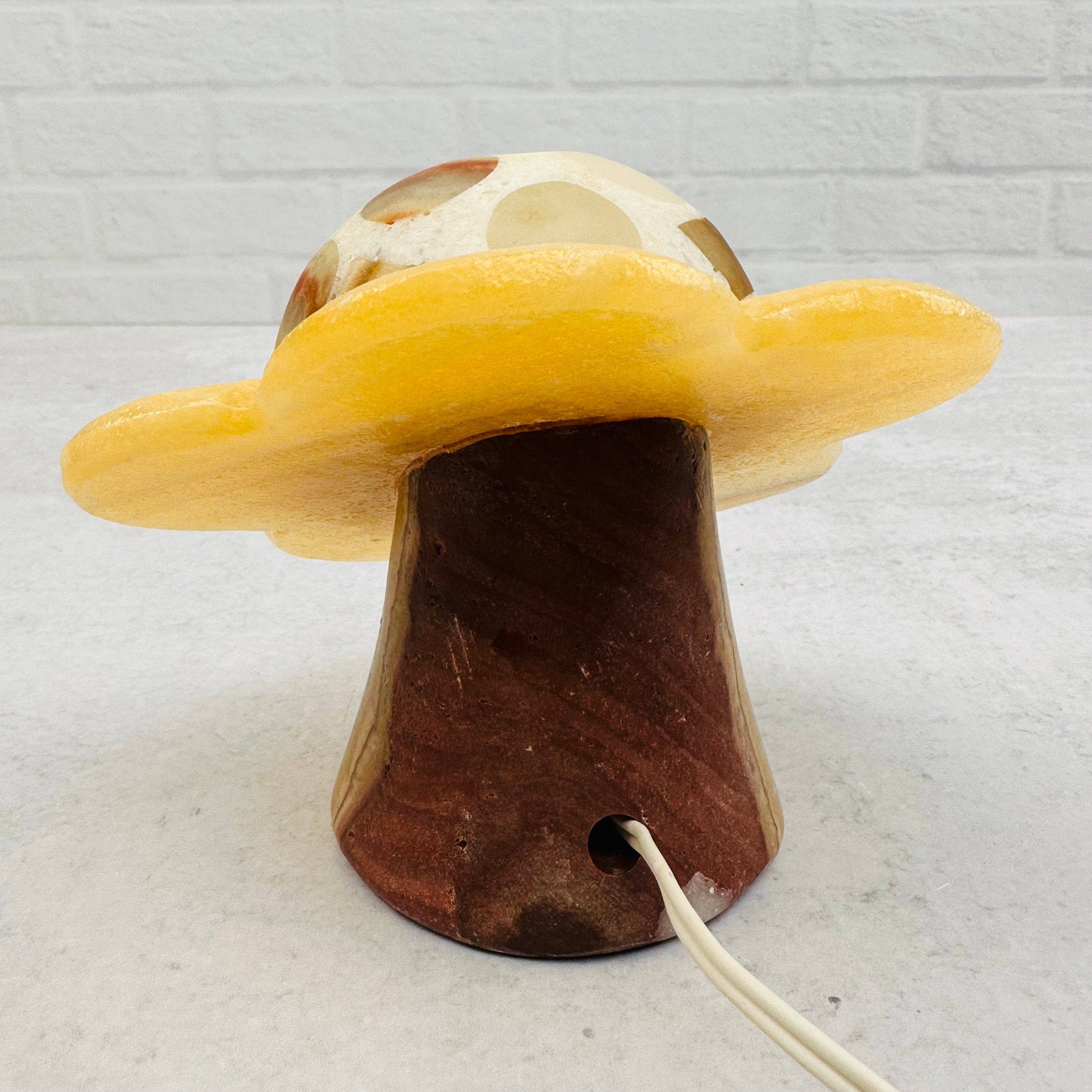 Rock Paradise - Wholesale Accent/Desk Lamp - Crystal Mexican Onyx Flower Lamp15