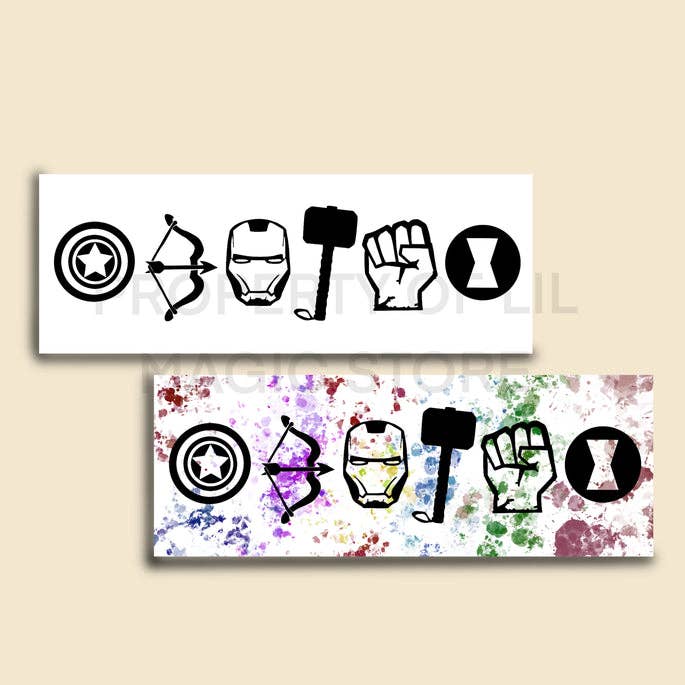 Lil Magic Store - Wholesale Bookmark - Marvel's Avengers Bookmark || Handmade Bookmark