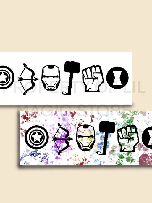 Marvel's Avengers Bogmærke || Håndlavet Bogmærke for engroshandel hos Lil Magic Store