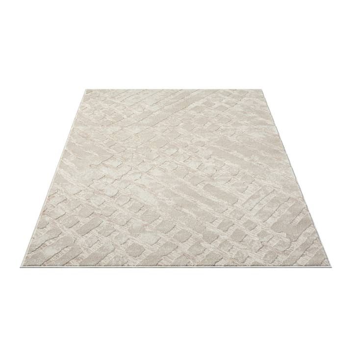 Abani Rugs - Wholesale Area Rug - Abani Rugs Beige Cream Rustic Geometric Modern Area Rug8