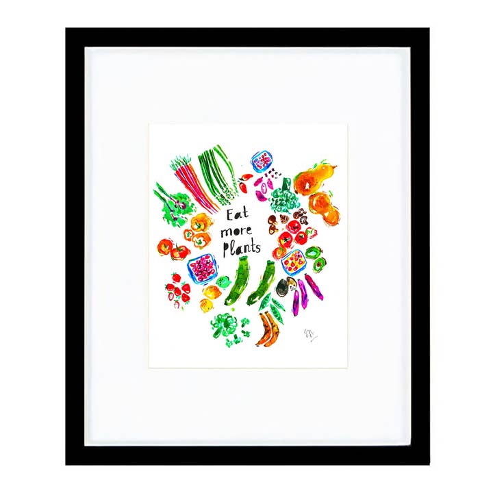 LadooLadoo – Impressão artística por atacado – Imprimir, comer mais planta, arte de parede de cozinha1