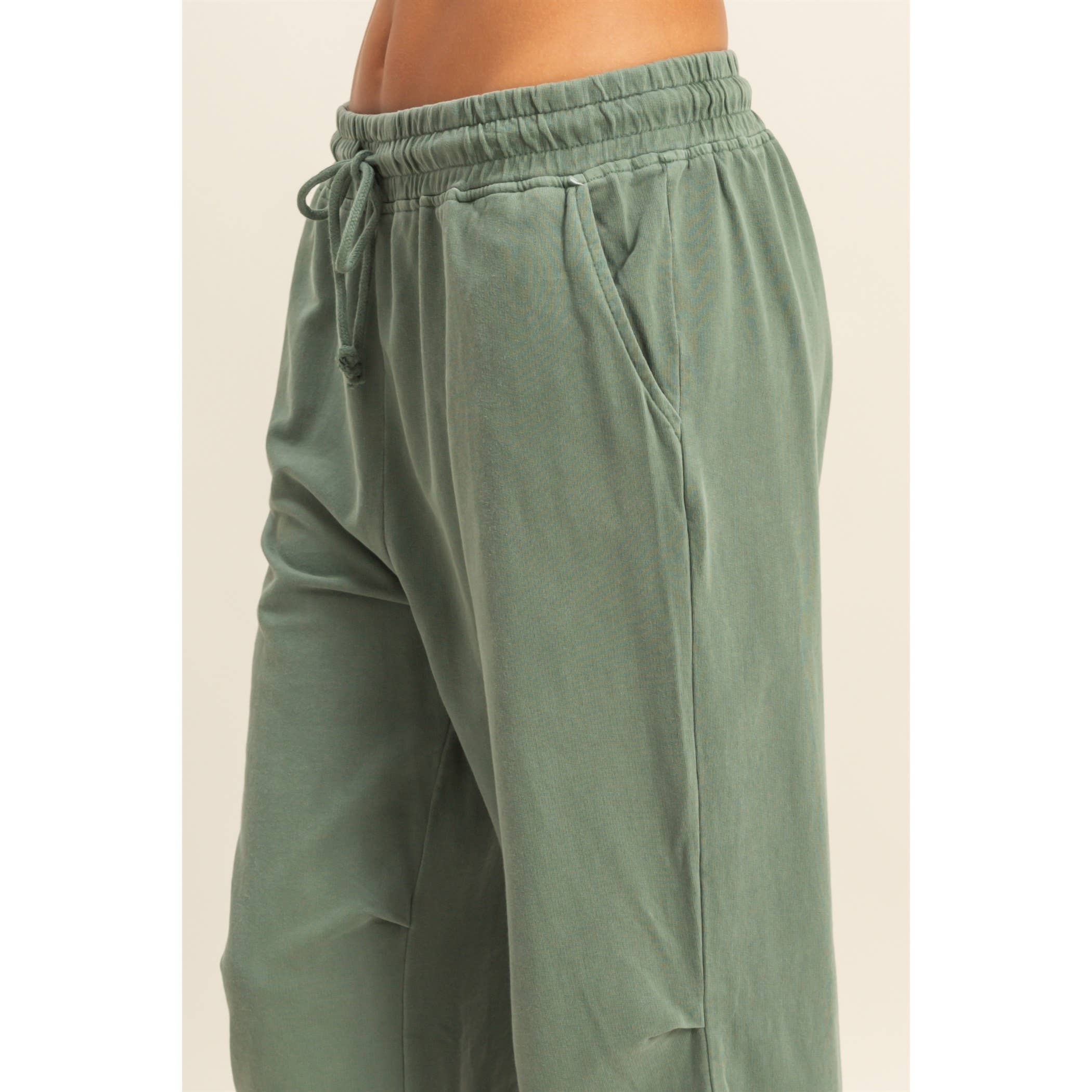 HYFVE - Venta al por mayor Pantalones de chándal/cómodos - Mujer - Pantalones de chándal plisados de cintura alta con cordón8