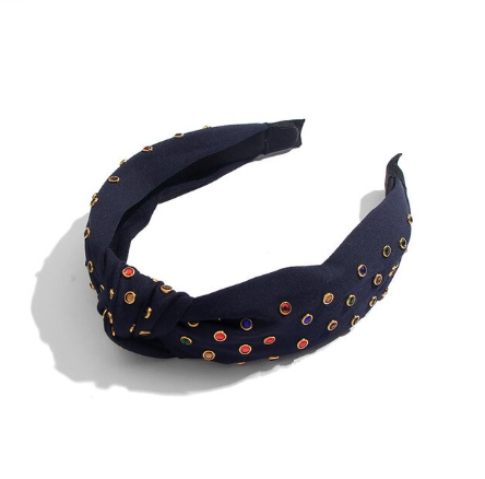 Rainbow Unicorn Birthday Surprise - Wholesale Fashion Headband - Women's - Jeweled Knotted Felicity Headbands – Colorful Crystal1