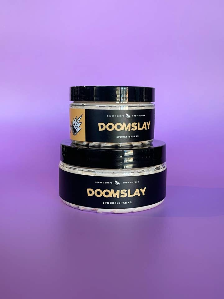 DoomSlay Satsuma Mandarine Body Butter for wholesale by Spooks & Spanks