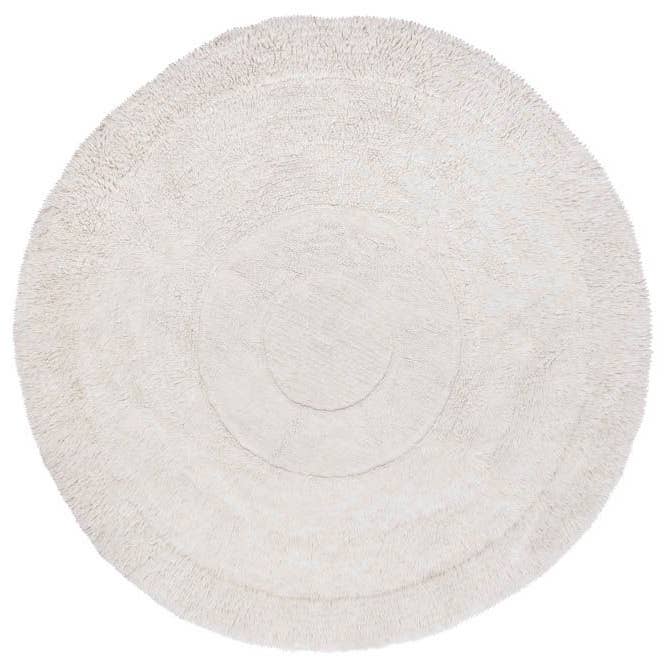 Tapis en laine Arctic Circle - Blanc mouton pour la vente par Lorena Canals