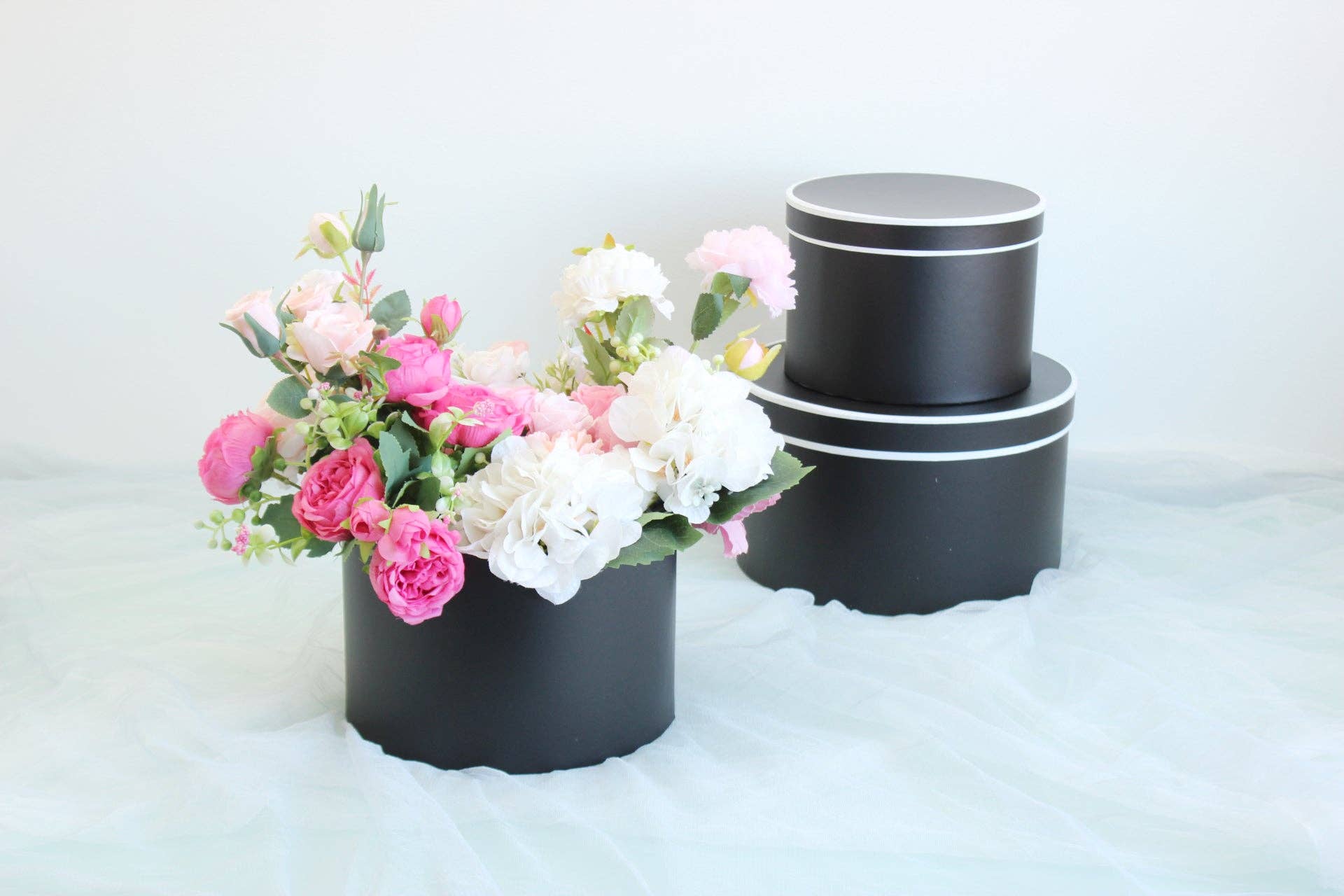 Elegant Design Supply - Wholesale Gift Box - French Inspired Round Flower Box6