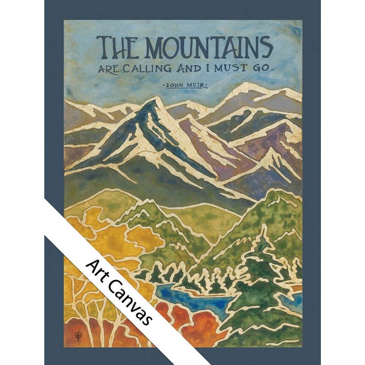 The Bungalow Craft - Wholesale Art Print - Muir Mountains2