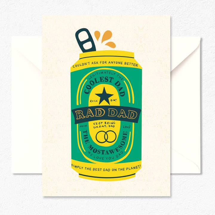 RAD Dad IPA - Grußkarte für den Vater für den Großhandel von CardCraft