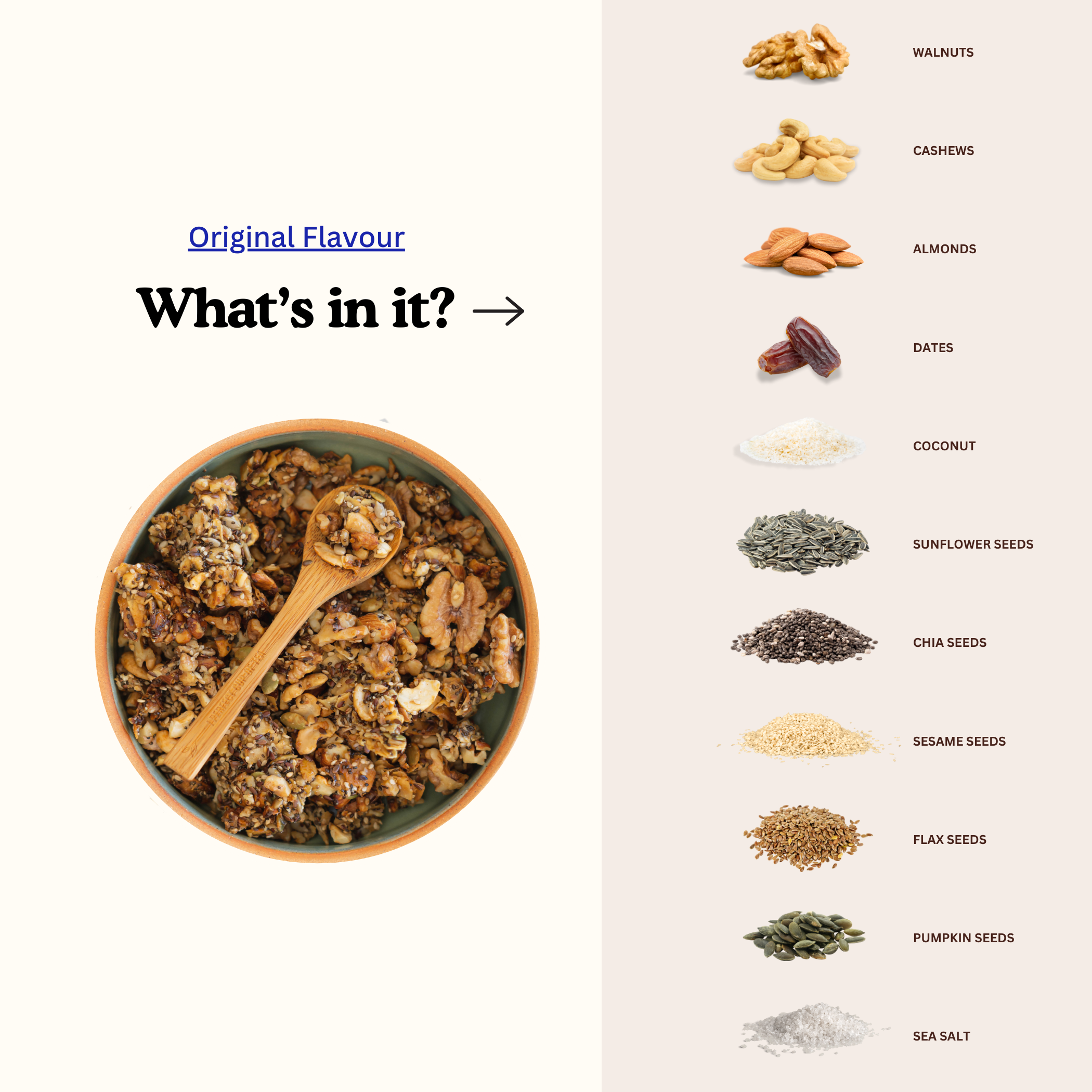 Pal & Leo – Engroshandel Granola – Granola stykker - Original1