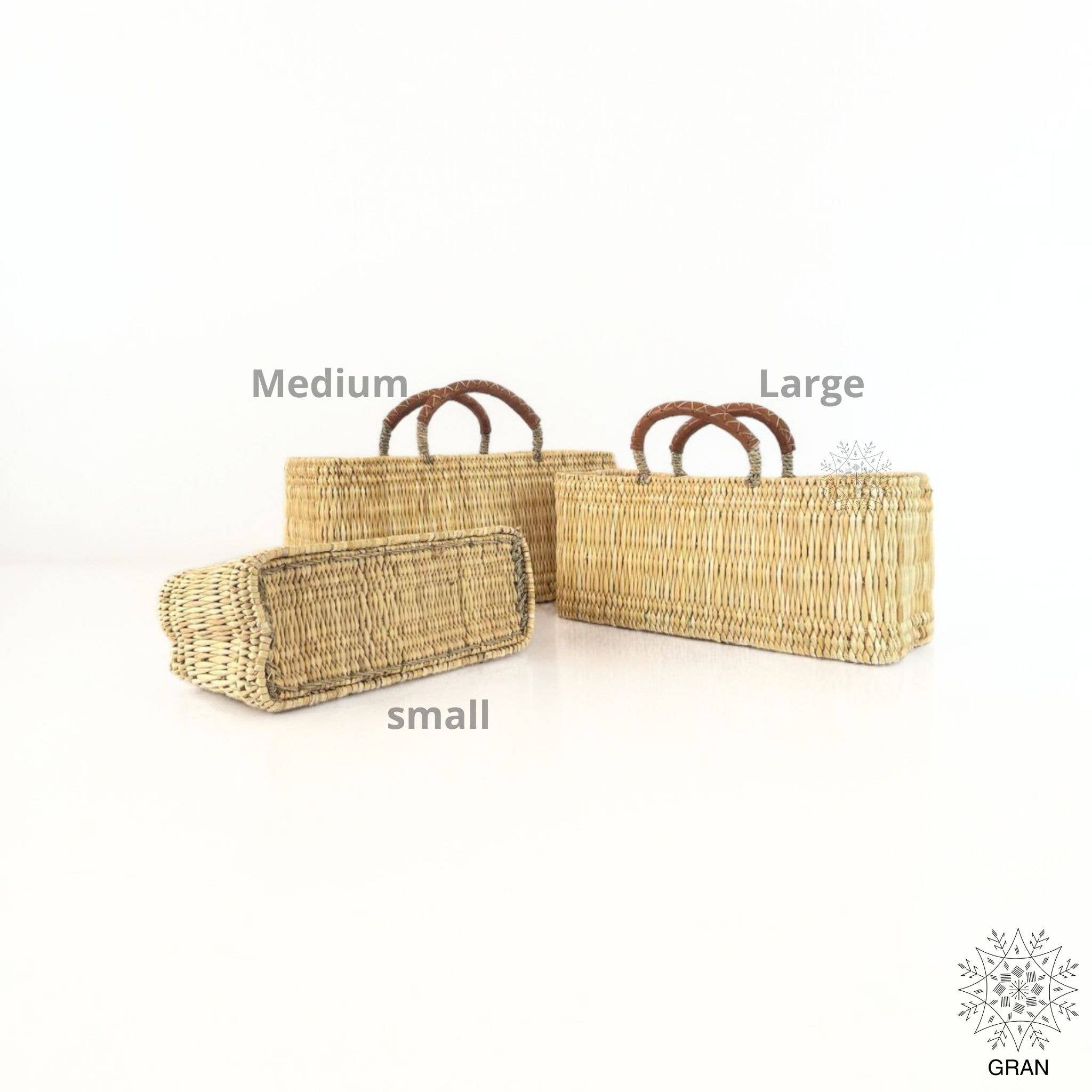 Gran Wholesale - Wholesale Basket - Market Reed Storage, Leather Baskets Shopping Bag.2