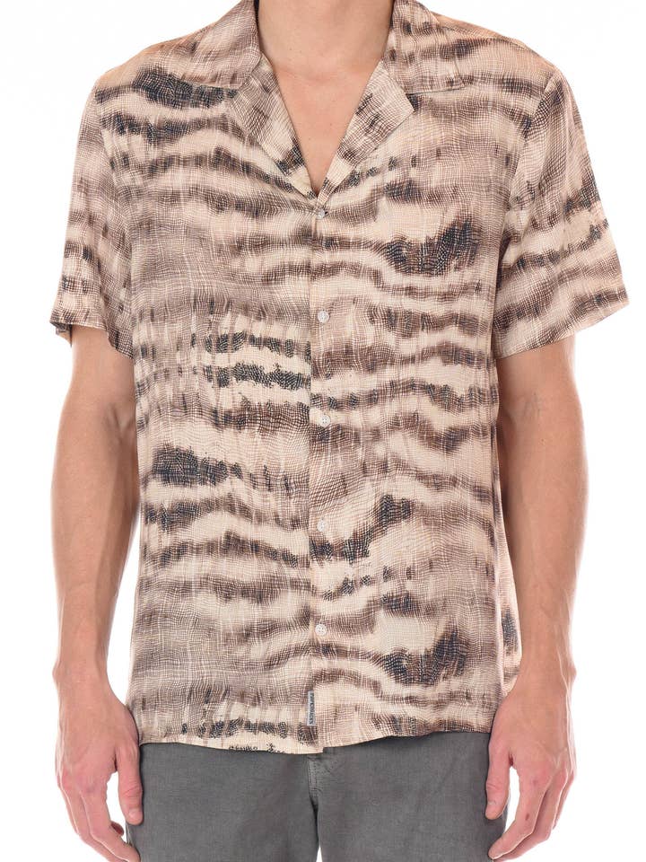 Rio Shirt - Tan for wholesale by Original Paperbacks