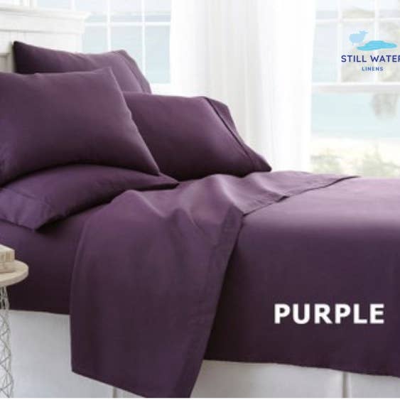 Still Water Linens - Wholesale Sheet Set - 6-Piece Classic Sheet Set12