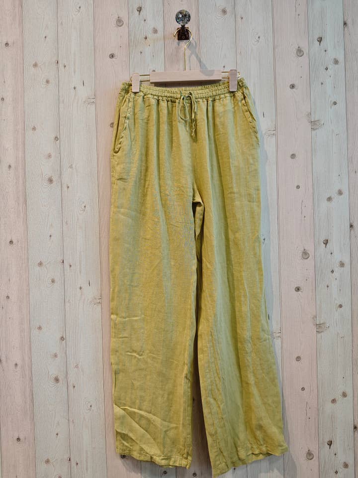 Linen & More - Venta al por mayor Pantalones - Mujer - REF 30132 PANTALON BASICO PATA RECTA LINO 100%12