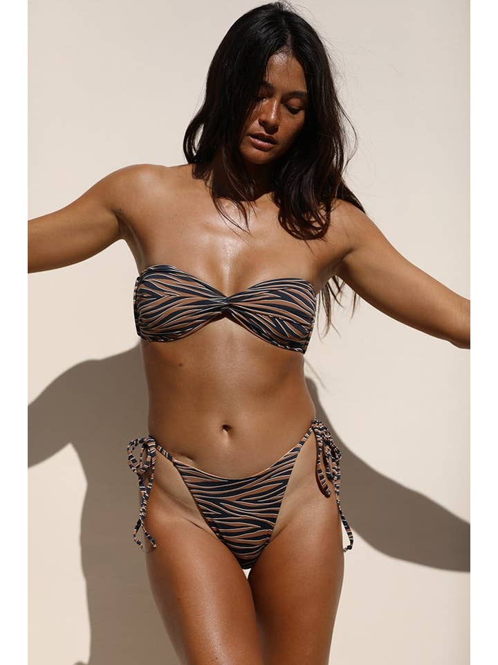 MONROE BIKINI BOTTOM - TIGER for wholesale on Faire4
