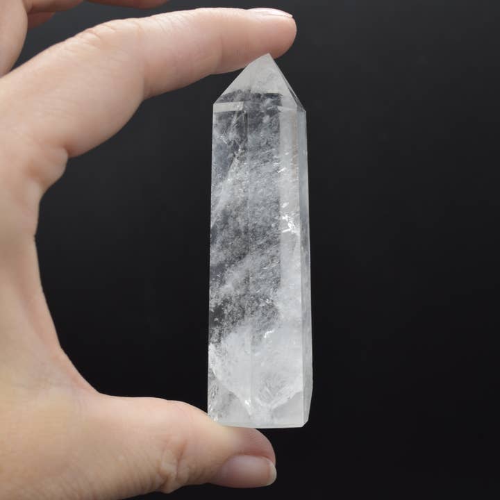 Calder Crystals - Wholesale Spiritual Stone/Crystal - Clear Quartz Crystal Point, Tower, Wand - Choose Size14