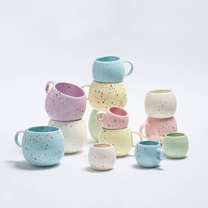 Egg Back Home - Wholesale Coffee Mug - New Party Ball Mug 90ml - Mix 6 Pieces
