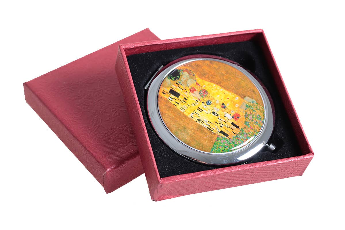 Socadis - Wholesale Compact Mirror - VU7022 - Pocket Mirror Klimt Decor - Essential0