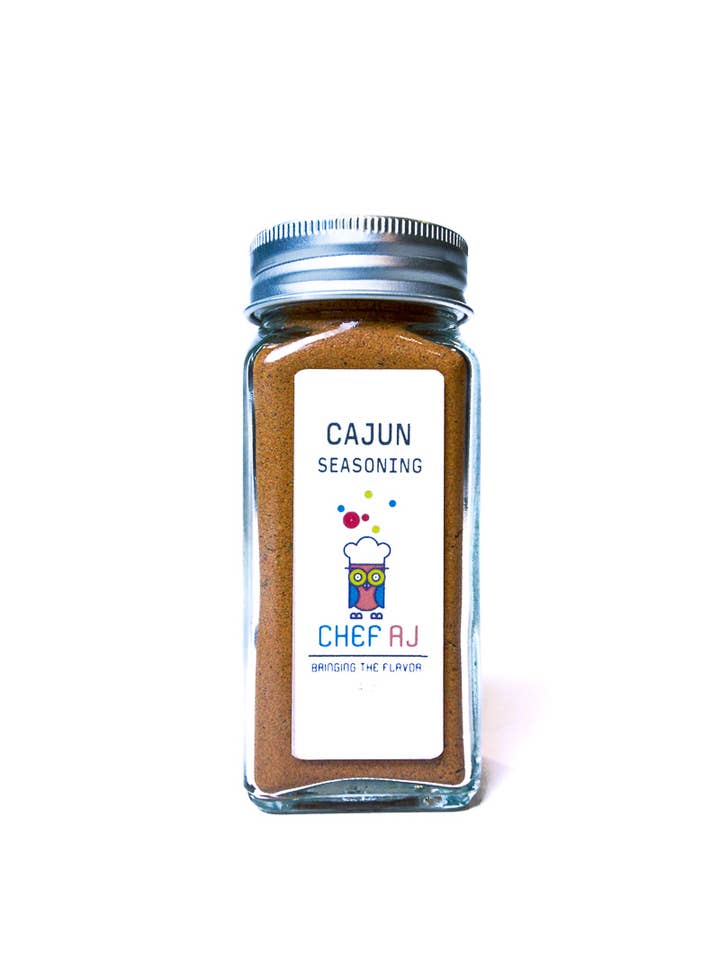 Organic Cajun Seasoning for wholesale by Chef AJ