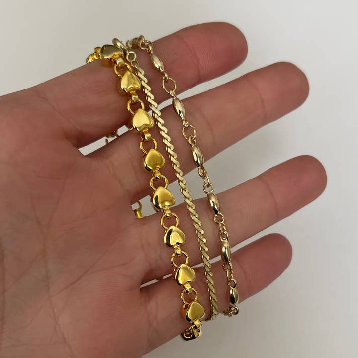 The Sage Vintage - Wholesale Jewelry Set - Dainty Bracelet Bundle1