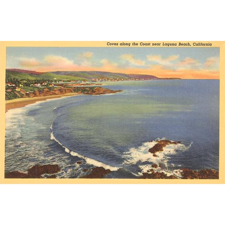 Kunsttryk CS-03 Vige, Laguna Beach, Californien for engroshandel hos Found Image Press