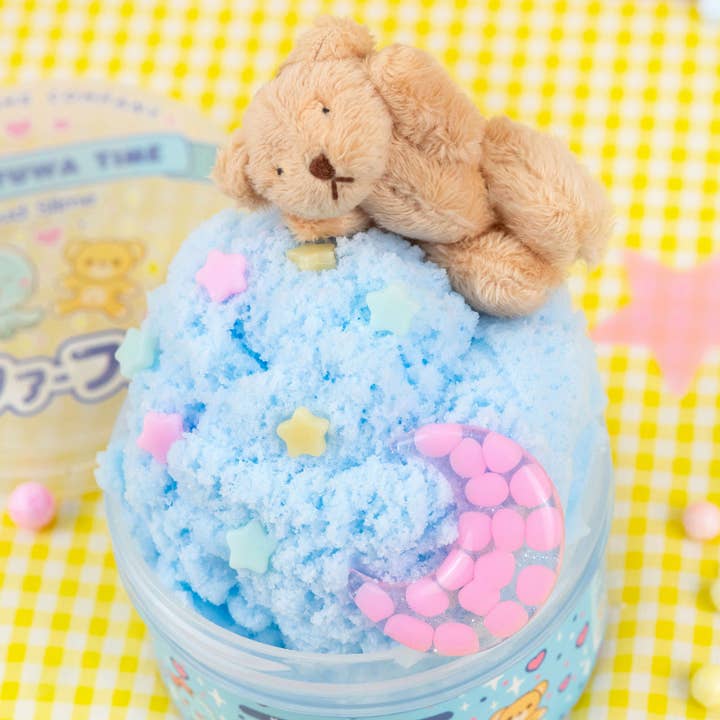 Kawaii Slime Company - Vente Pâte ingénieuse/slime – enfant - Fuwa Fuwa Time Icee Cloud Slime (4 pièces/boîte)