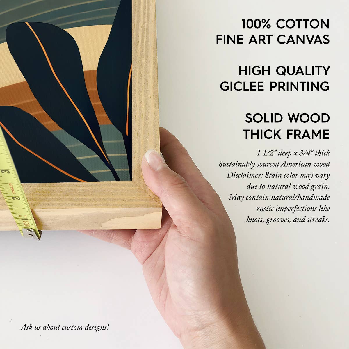 Hangout Home - Wholesale Art Print - Modern Boho Christmas Nativity Rolling Hills - Nativity Art1