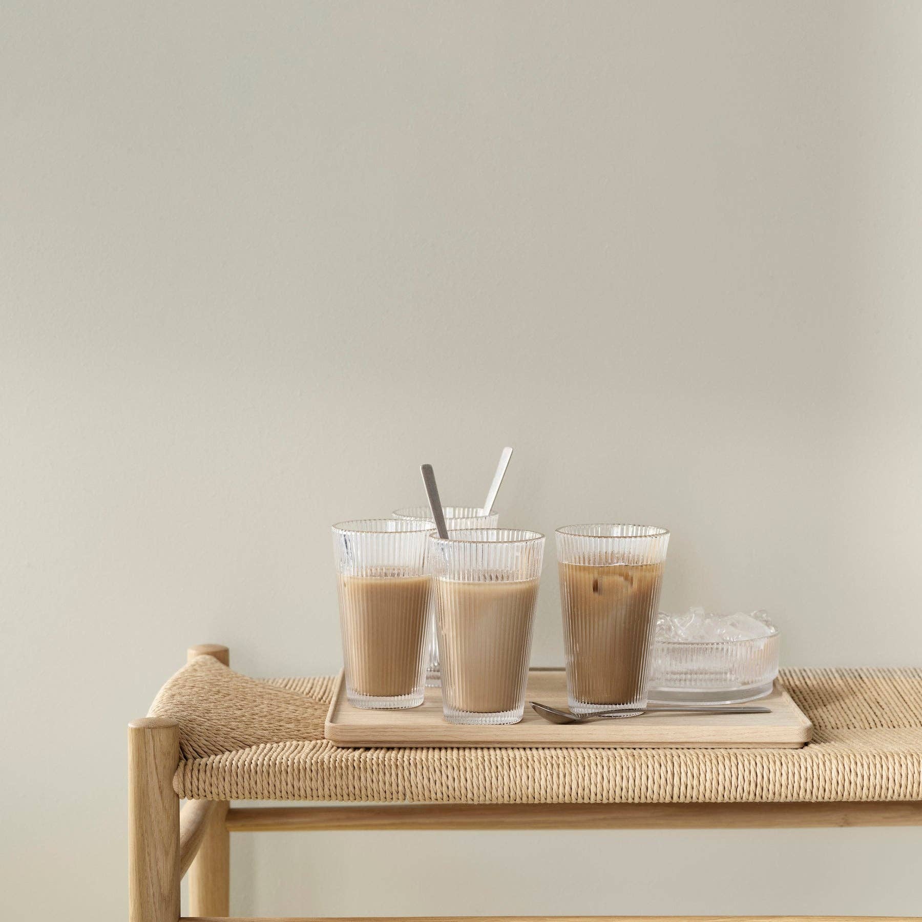 Studio Nordhaven - Wholesale Drinking Glass/Cup - Pilastro large drinking glasses, set of 43