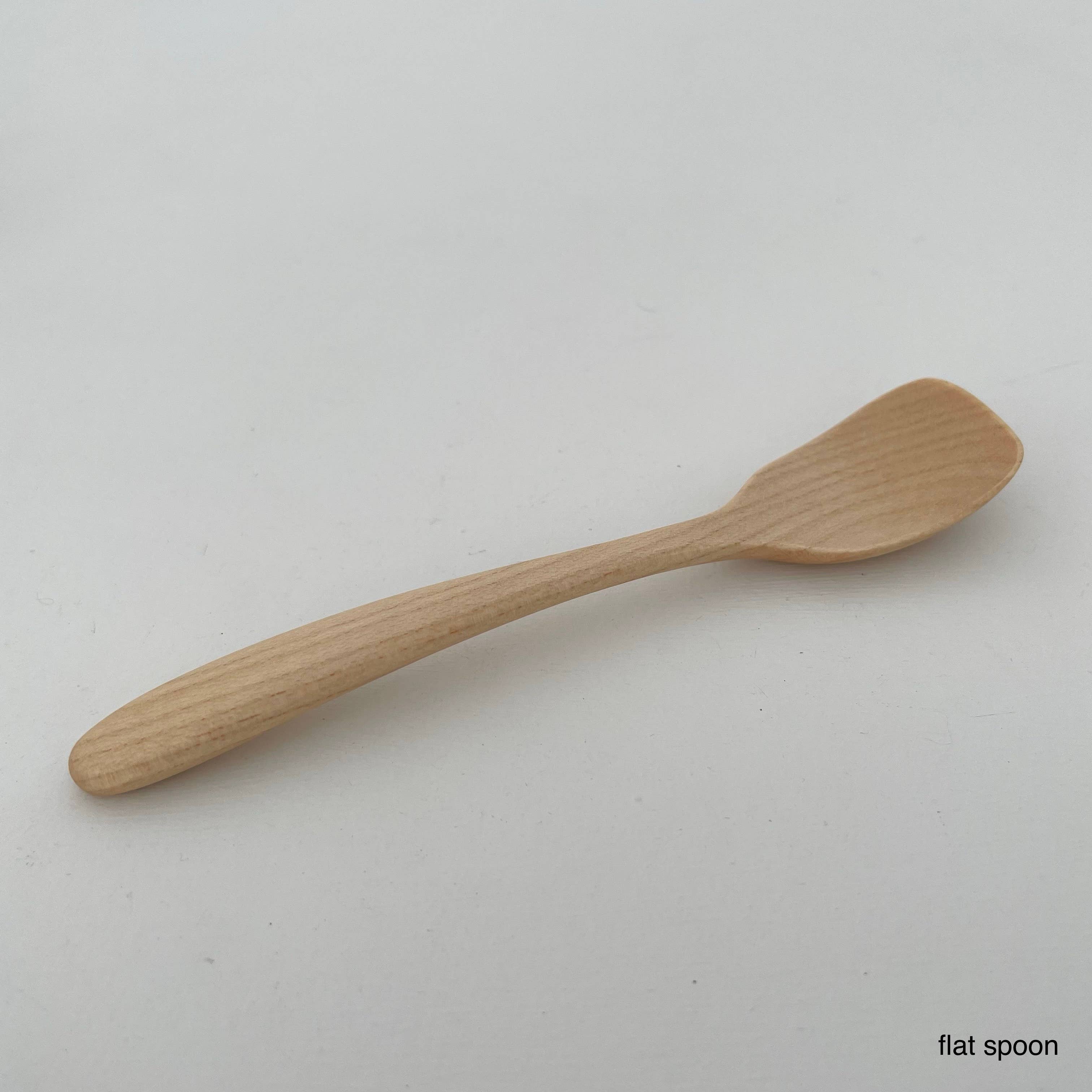 fort & field - Wholesale Serving Utensil - Handcrafted maple wood honey jam coffee scoop spoon spreader7