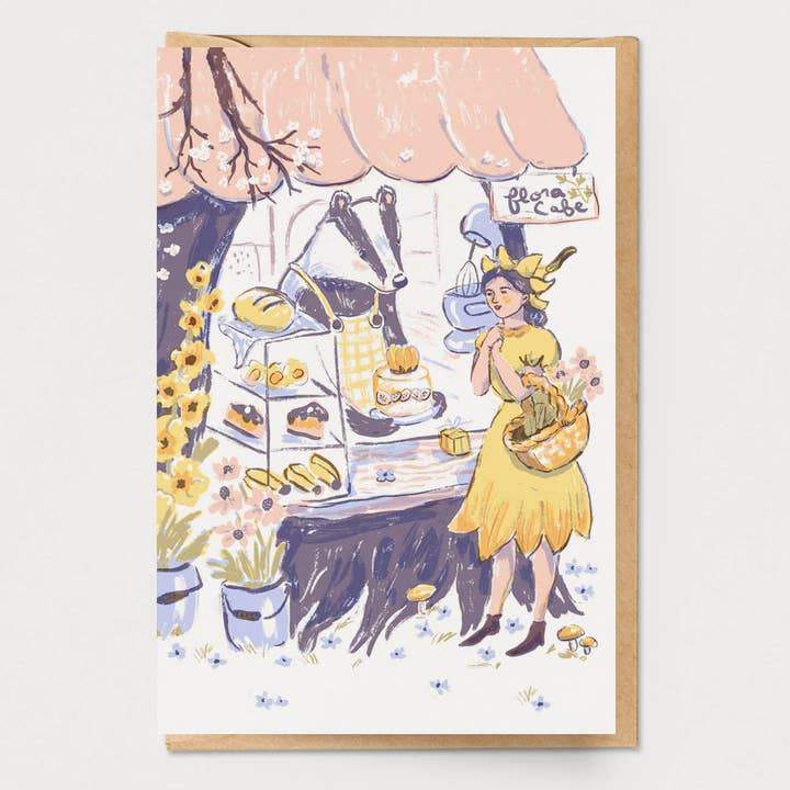 Födelsedagsöverraskning Älvkort för wholesale av Ingrid Press