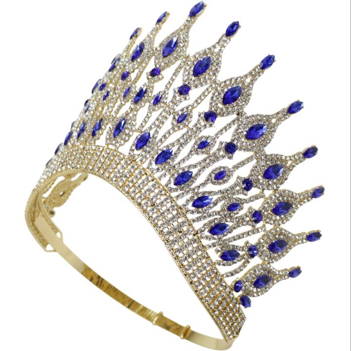 TAPA fashion - Wholesale Tiara - Women's - Crystal Tiara Crown HT0956 (1PC)19