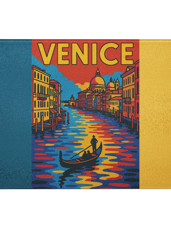 Venice Pop Art Glass Chopping Board for wholesale by Facciamo Cosi