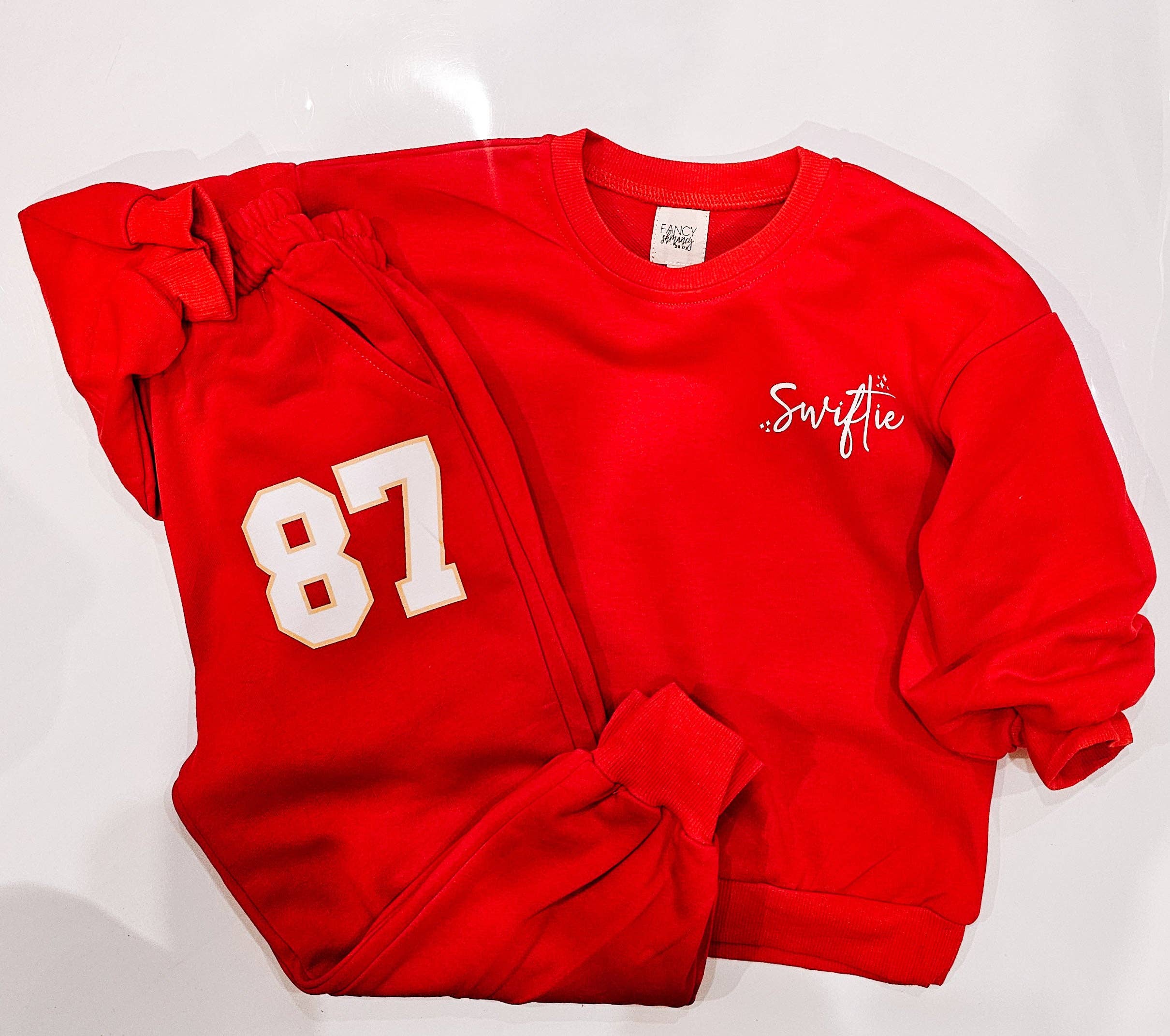 Fancy Shmancy Baby - Wholesale Lounge set – Kids - Red 87 Lounge Set