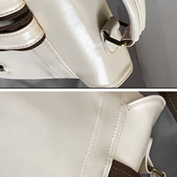 KK Bloom – Großhandel Rucksack – Damen – Einfacher einfarbiger Vintage-Rucksack11