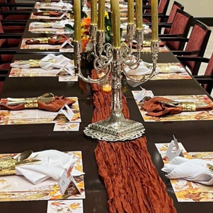 C SQUARED DESIGN - Wholesale Disposable Placemat - THANKSGIVING / FALL PAPER PLACEMAT9