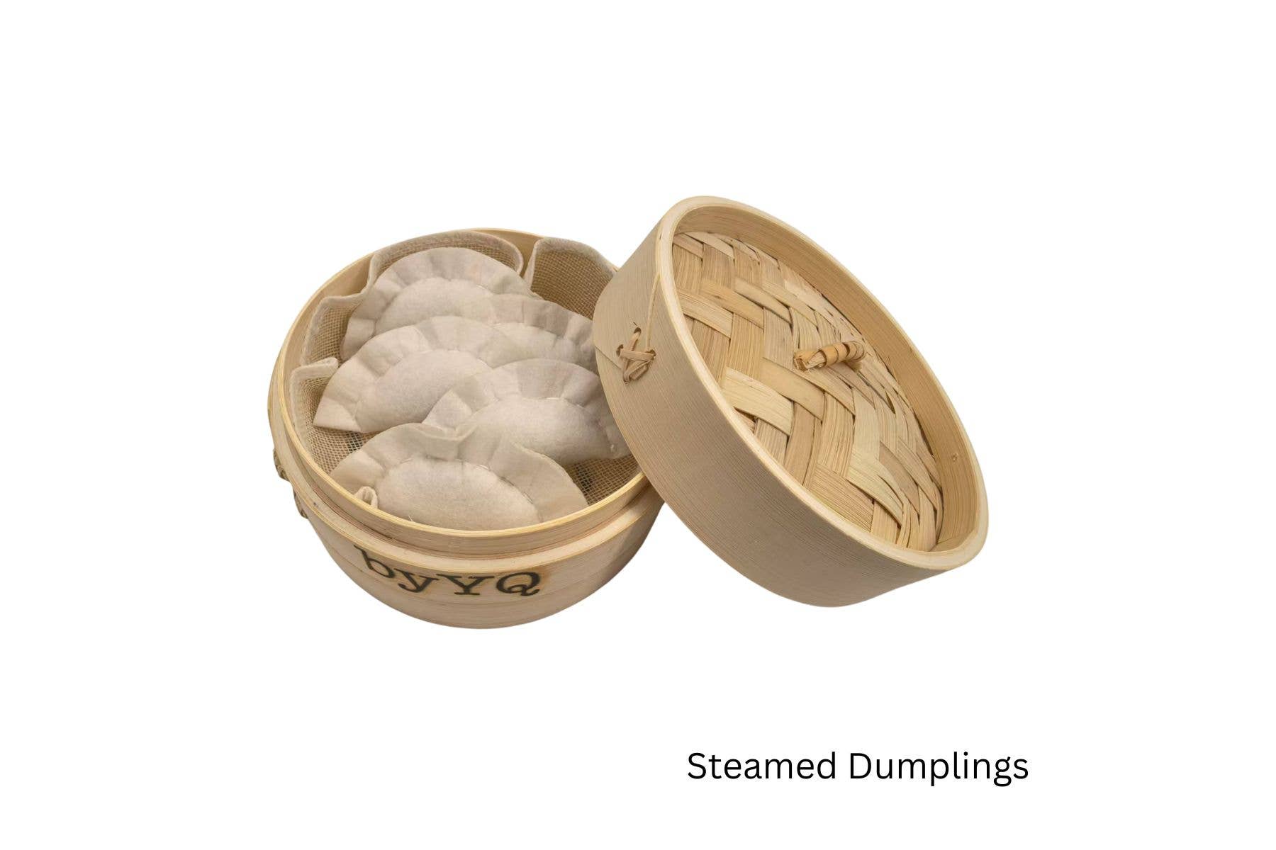 byYQ Kids (Cultural Toys: Learn, Play & Appreciate) – wholesale Toy set – Kids – Steamed Dumplings Felt Dim Sum Toy Set 0