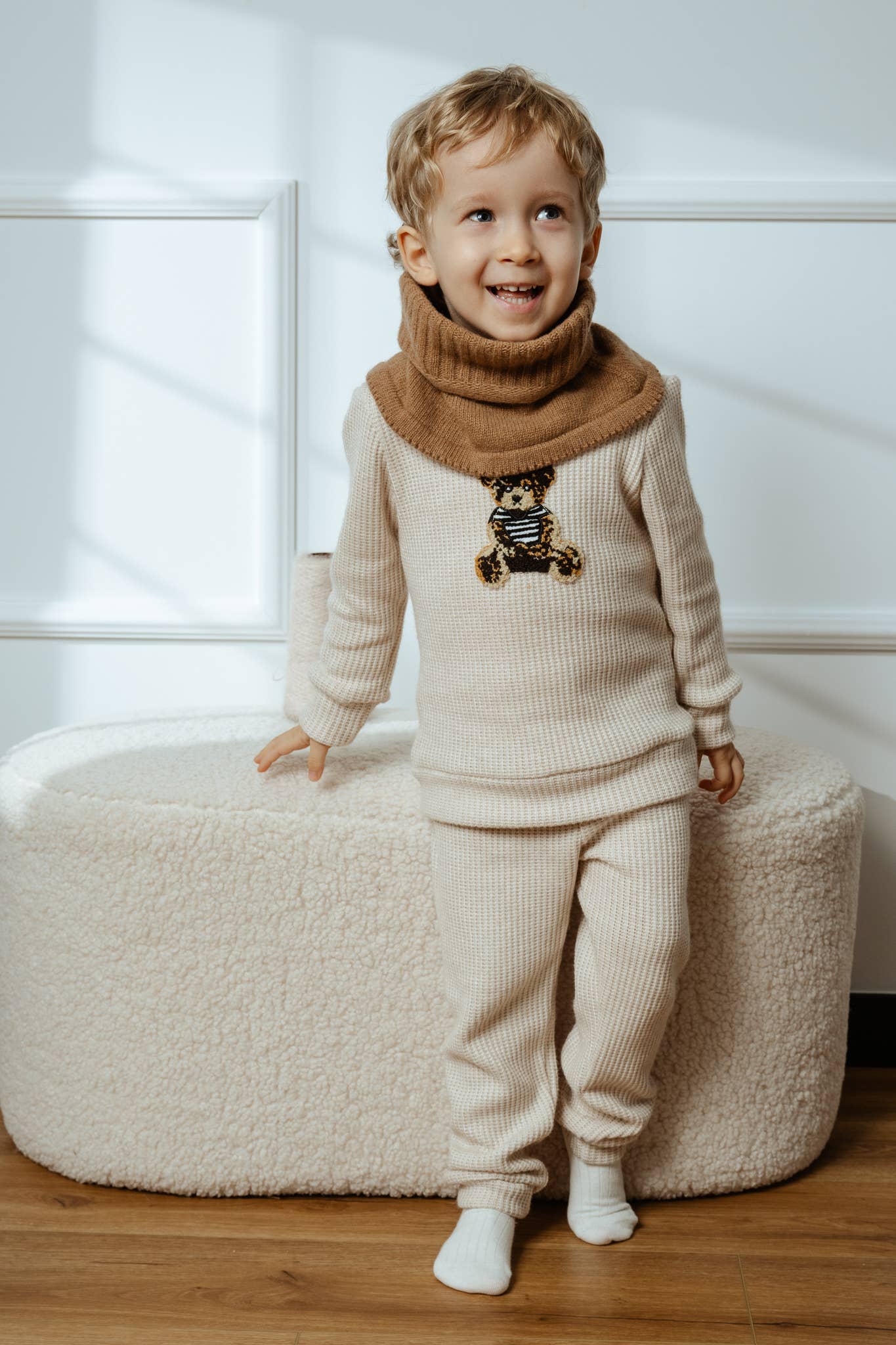 Tracksuit for Boys Deidre Beige for wholesale on Faire0