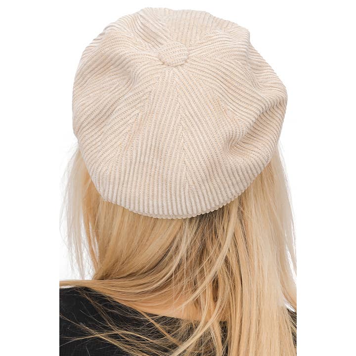Cap Zone - Wholesale News boy/school boy hat – Women's - Corduroy Tinsel Shimmer Cabbie Newsboy Cap2
