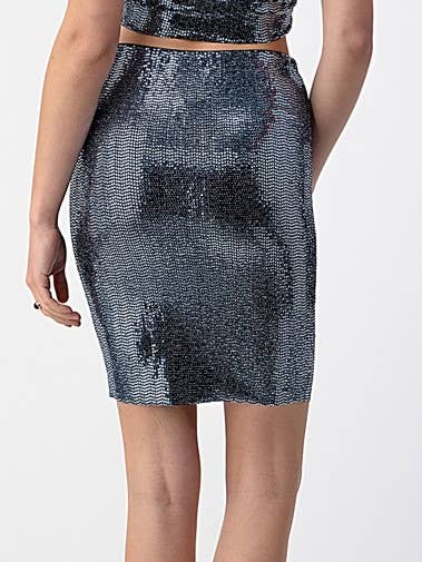 miroh - Wholesale Skirt - Women's - Sequined Mini Skirt4