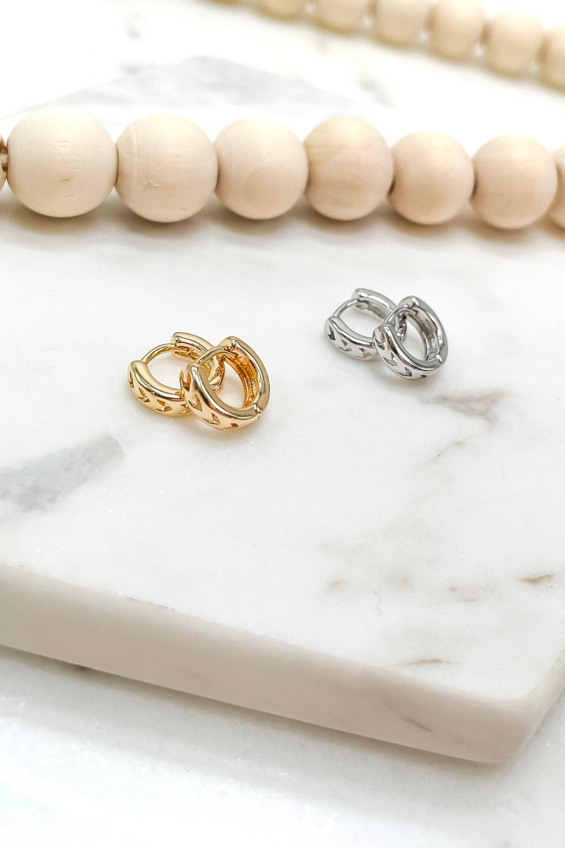 My Girl in LA - Wholesale Huggie Earrings - Kiko Earrings2