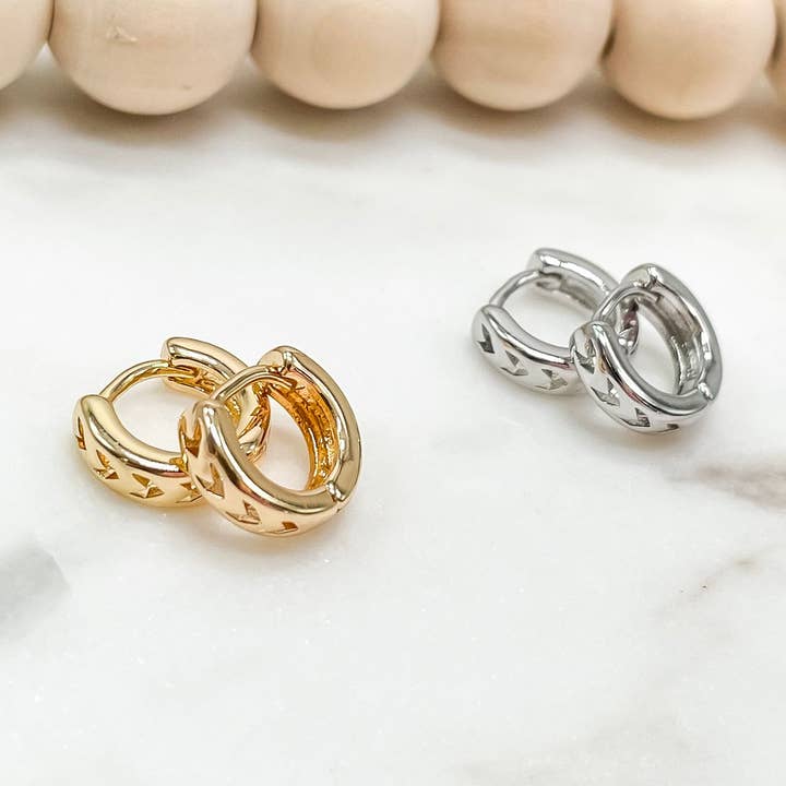 My Girl in LA - Wholesale Huggie Earrings - Kiko Earrings2