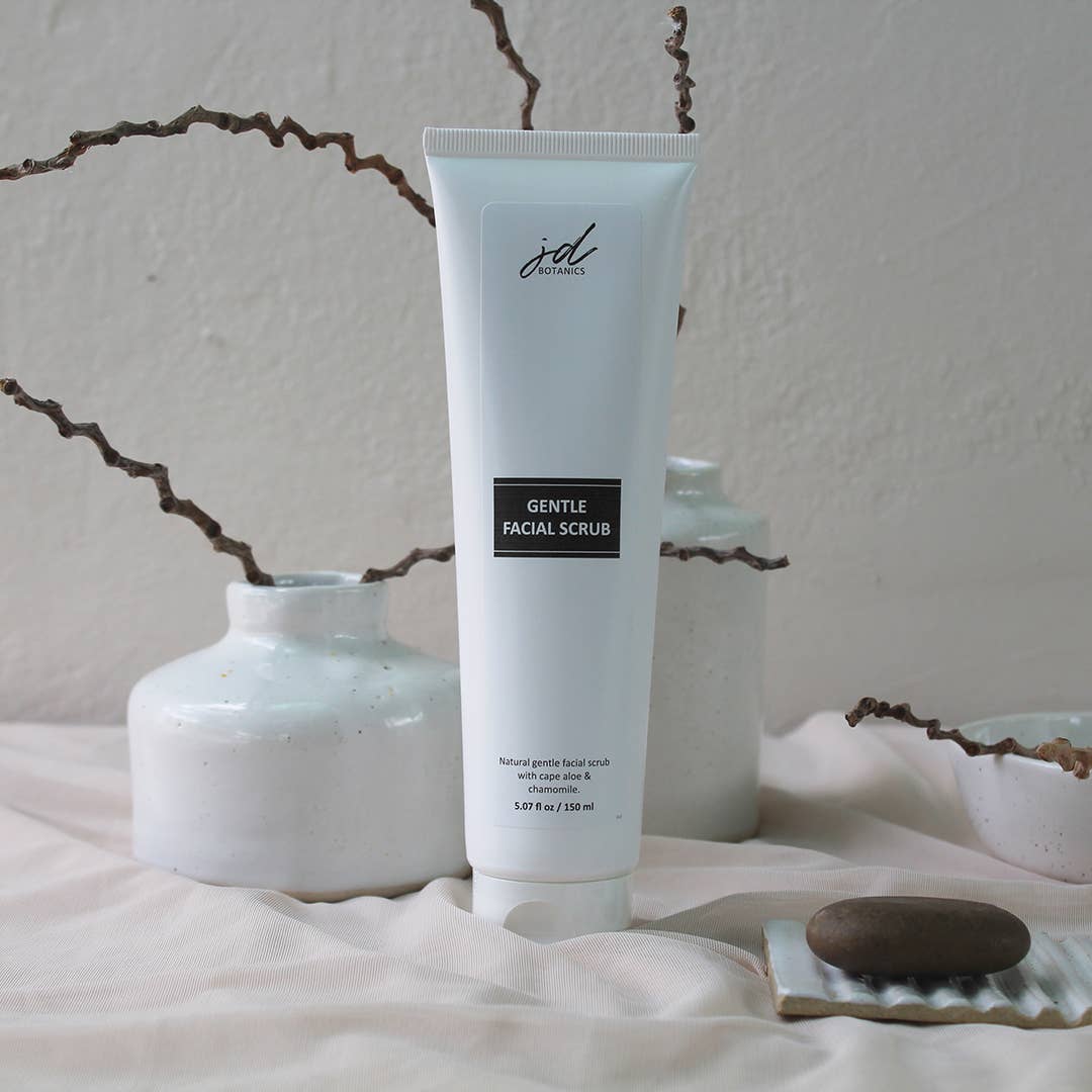 JDBotanics - Vente Exfoliants/Gommages visage - gommage doux pour le visage à l'aloe ferox et au rooibos