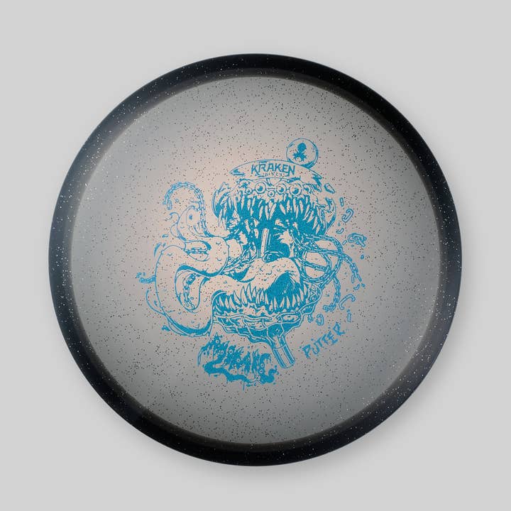 Putter Jelly Nero Imitazione con Lamina Blu per la vendita all'ingrosso da parte di Kraken Dice