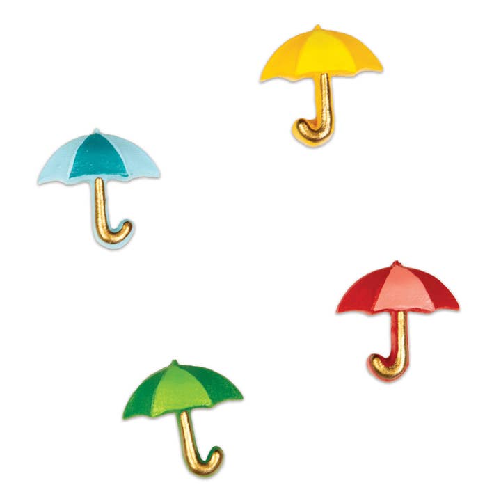 Umbrella magnets for wholesale by Three by Three Seattle