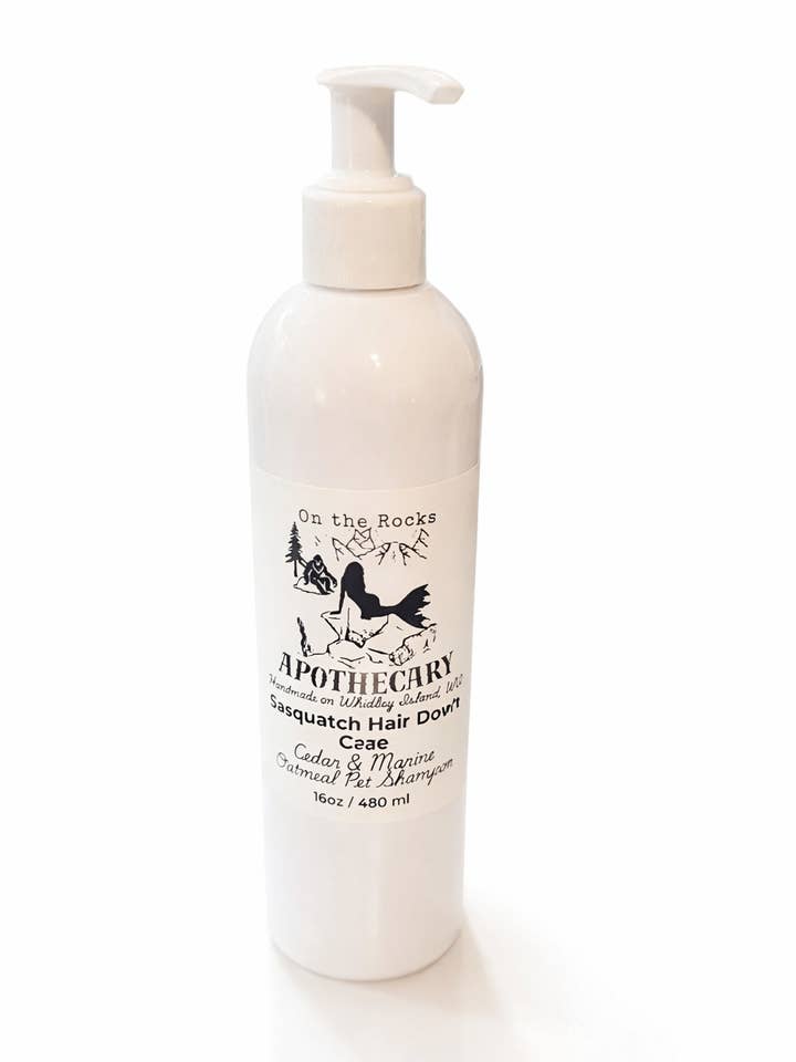 Sasquatch Hair Don’t Care Pet Shampoo for wholesale by On the Rocks Apothecary