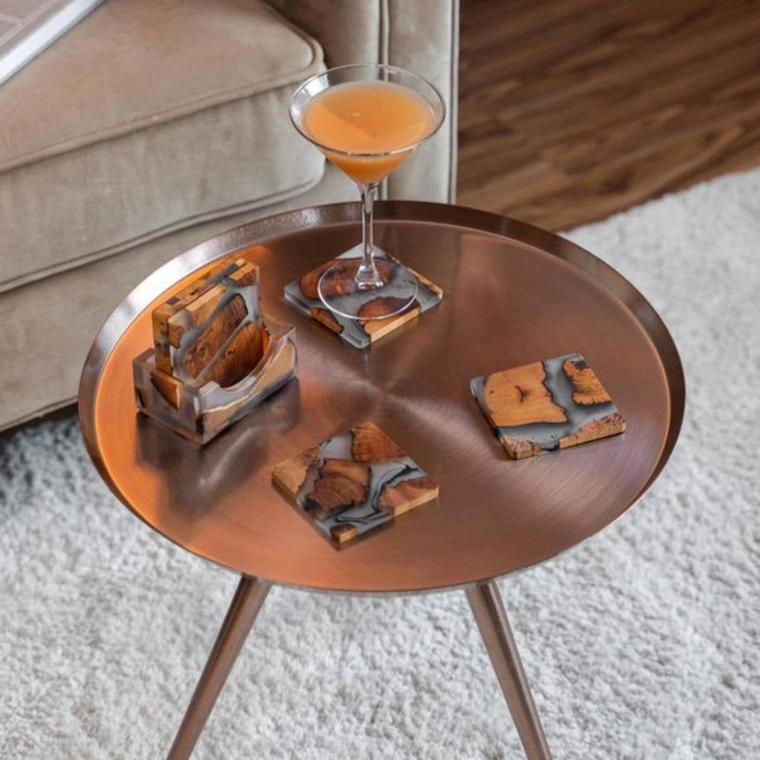 Avocrafts - Wholesale Coasters - Avocrafts Handcrafted Cedar Coasters, Full Set of 64