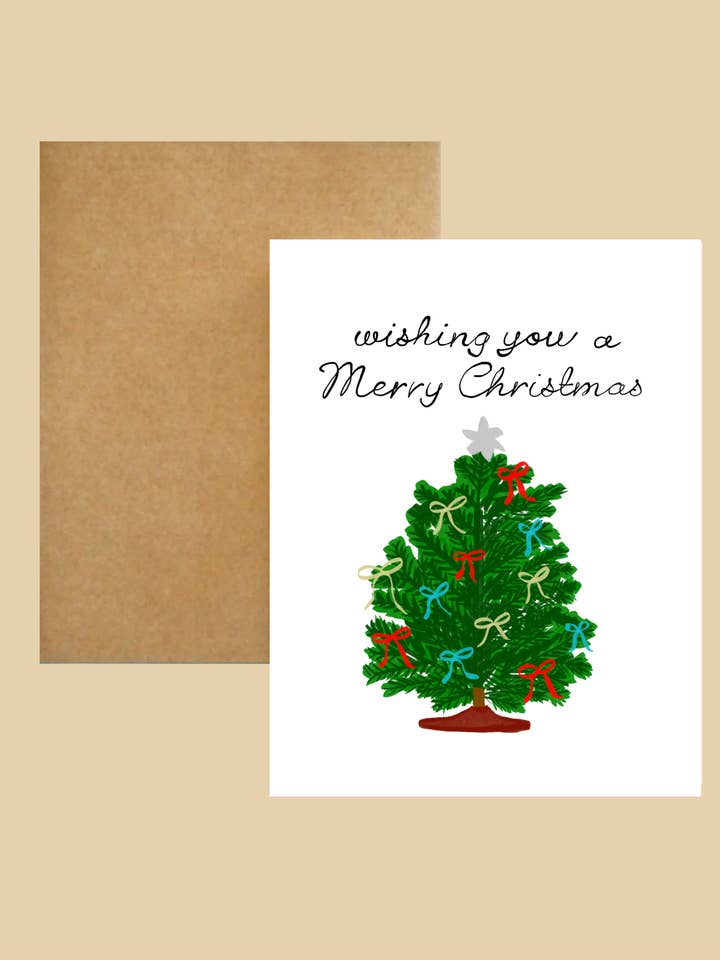 Biglietto di auguri - Ti auguro un buon Natale per la vendita all'ingrosso da parte di This&That