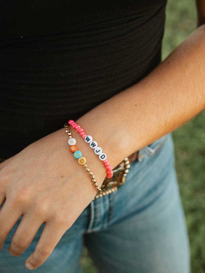 WWJD ARMBAND voor wholesale door Cheye+Mac